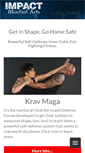 Mobile Screenshot of impactmartialartswi.com